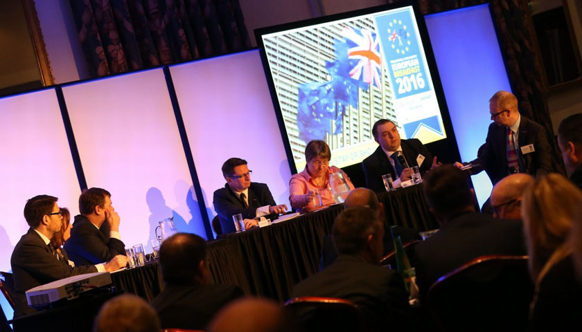 Neil Warwick on Journal EU panel